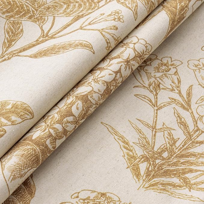 Set of 2 Decorative Floral Pillow Covers 18x18 Inch Light Yellow | Neutral Hydrangea Print, Boho Vintage Throw Cushion Covers, Cottagecore Home Decor, for Sofa Couch Porch Bedroom Living Room