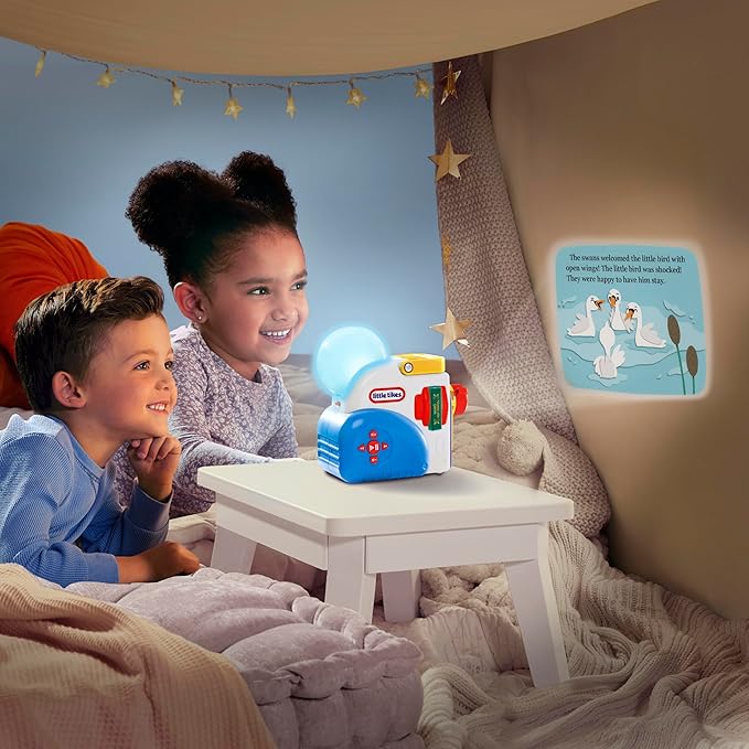 Little Tikes Story Dream Machine 3 Fairy Tale Story Collections, Ugly Duckling and More, Bonus Character. Projects Storytime for Kids, Audio Play, Fun Toy, Ages 3+ Years