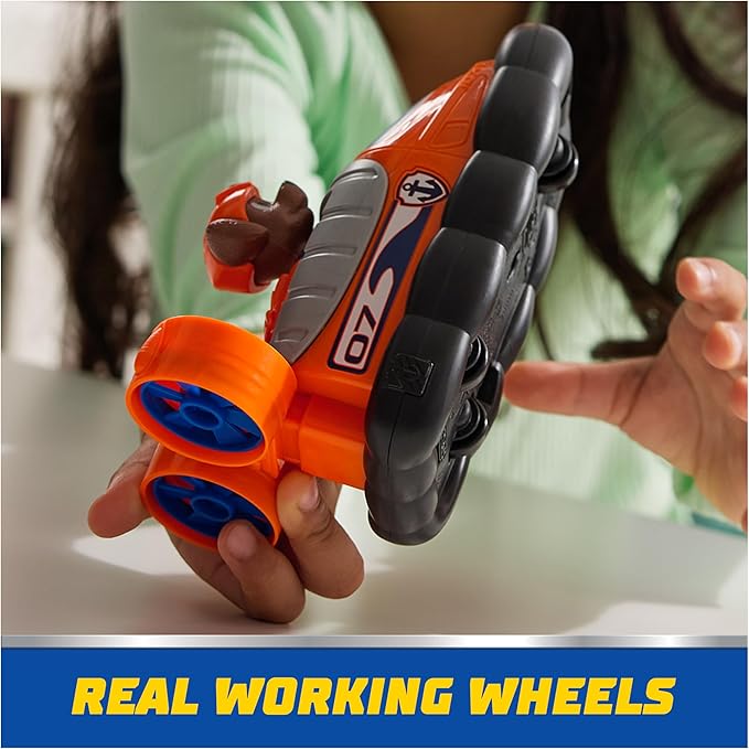 PAW Patrol, Zuma’s Hovercraft, Toy Vehicle with Collectible Action Figure, Sustainably Minded Kids Toys for Boys & Girls Ages 3 and Up