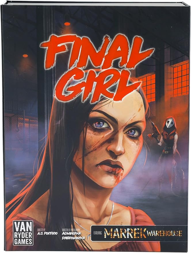 Van Ryder Games - Horror Board Game - Final Girl - The Marrek Murders - Feature Film Box - Core Box Required - 1 Player - 20-60 Minutes Gameplay - Teens & Adults, Ages 14+ (English Version)