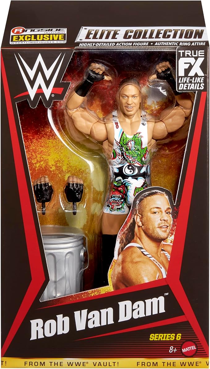 WWE Rob Van Dam (RVD) (Green Dragon) from The Vault Ringside Exclusive Series 6