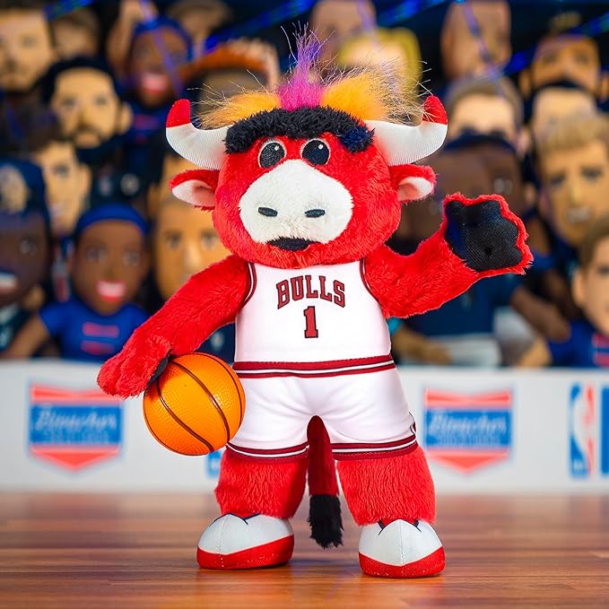 Bleacher Creatures NBA Unisex NBA 10-inch Mascot Plush Doll