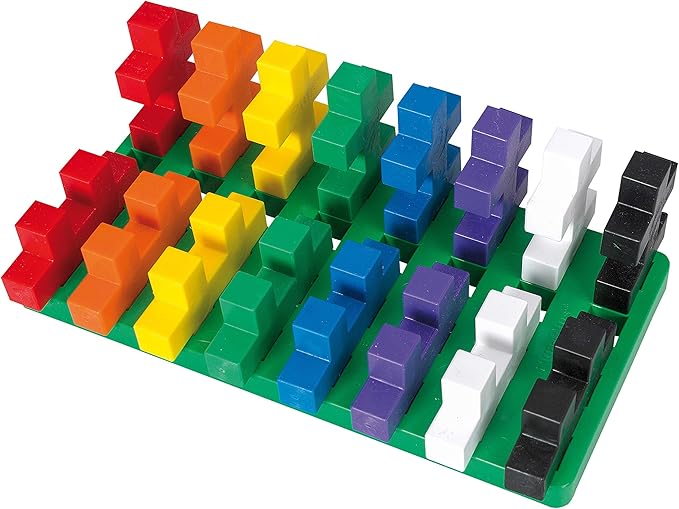 PLUS PLUS Big - Baseplate Duo, Green & White - Base Accessory for Building and displaying Creations, Construction Building Stem/Steam Toy for Toddlers and Preschool