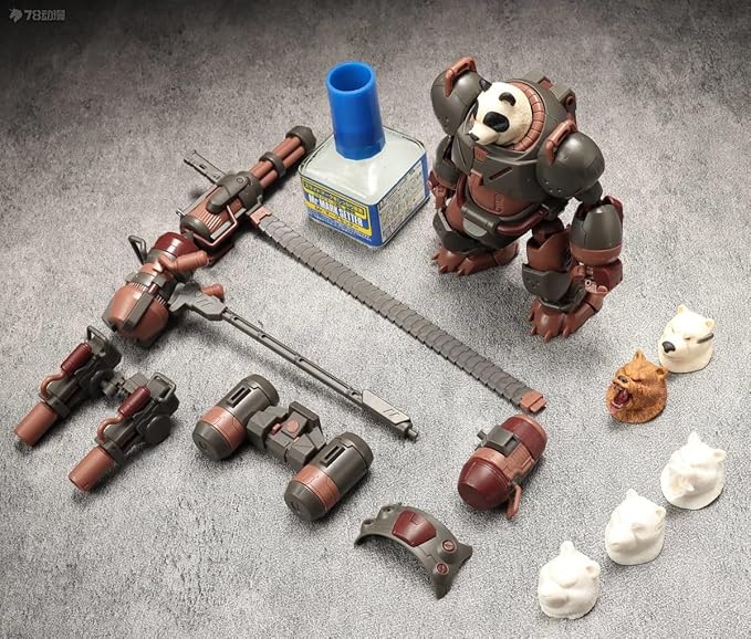 MORISE Hobby FIFTYSEVEN No.57 1/24 Action Figures - Manhunter SHENSHU - Model Kit,Highly Posable Collectible Model Ages 15+