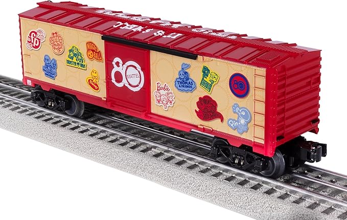 Lionel Mattel 80th Anniversary MUSA O Gauge Model Train Boxcar