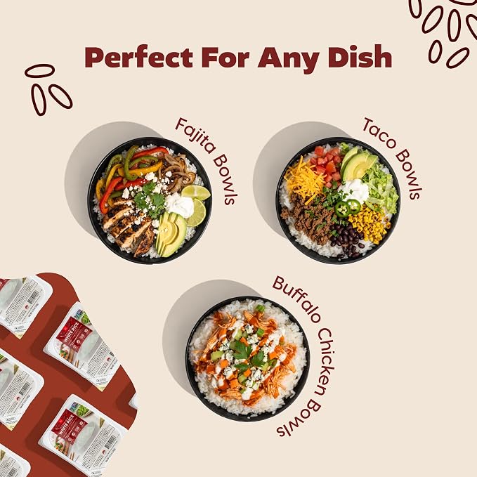 IRIS Instant White Rice, 24PK, Japanese Short Grain Vegan, Microwave 80 sec | Non-GMO, Gluten Free, Vegan, Ultra Premium Japanese Sushi Rice, Product of Japan