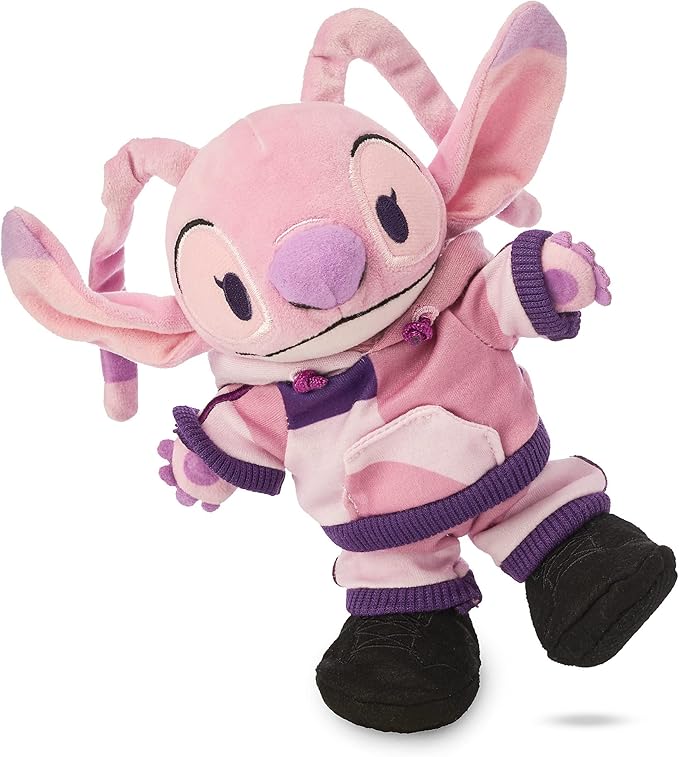 Disney Store Official Angel nuiMOs Plushie - Soft Plush with Embroidered Features, Poseable Hands & Turning Head, Magnetic Hands for Holding, 6 Inches, Dress Up with nuiMOs Outfits