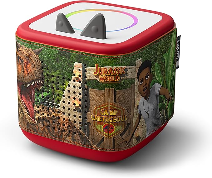 Tonies Sleeve - Decorative Wrap for Toniebox 2 - Jurassic World: Camp Cretaceous