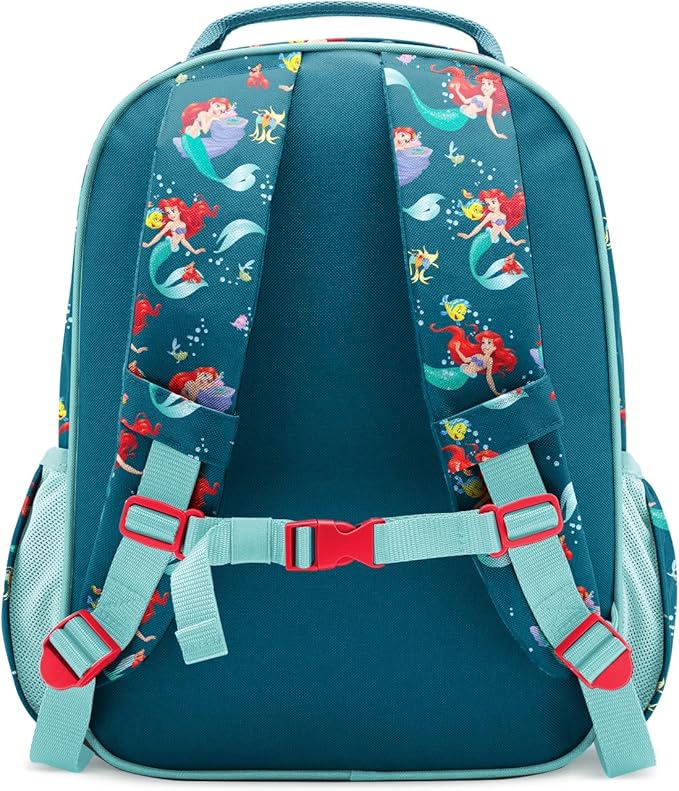 Simple Modern Large Disney Kids Backpack for School Girls and Boys | Elementary Backpack for Teen | Fletcher Collection | Kids - 16" tall | Ariel's Day Dream