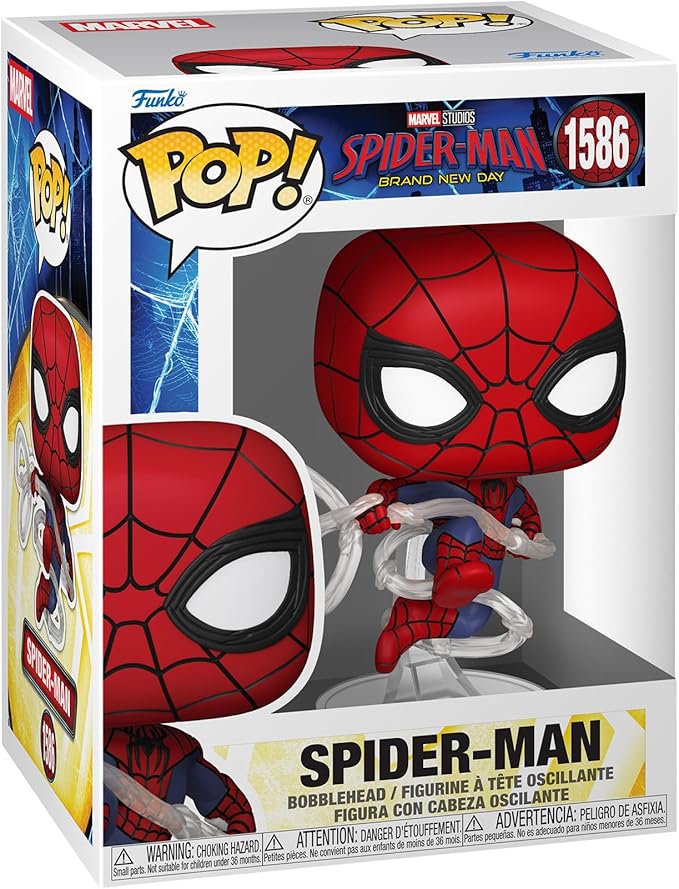 Funko Pop! Marvel: Spider-Man Day - Spider-Man - Collectable Vinyl Figure - Gift Idea - Official Merchandise - Toys for Kids & Adults - Marvel Fans - Model Figure for Collectors and Display