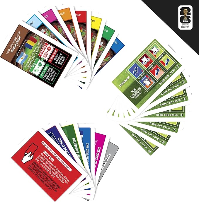 Monopoly Panini Prizm: FIFA World Cup Game I Soccer Board Game with Monopoly Panini Prizm FIFA World Cup 2026 Trading Cards I Ages 8+