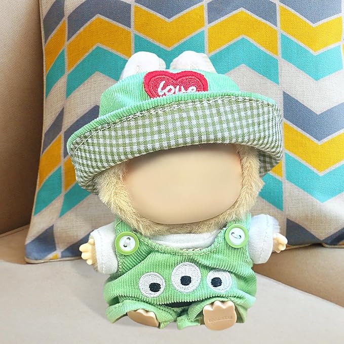Clothes Fit for 17CM Doll, Fashion Doll Clothes Outfit Set Cute Theme Designer Toys Dress Accessories for Collector Fans Display (LGM)
