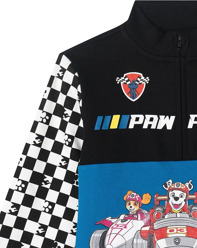 Paw Patrol Half Zip Sweatshirt Toddler to Big Kid Sizes (2T - 10-12)