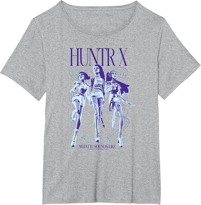 Kpop Demon Hunters Halloween Huntrix What It Sounds Like T-Shirt