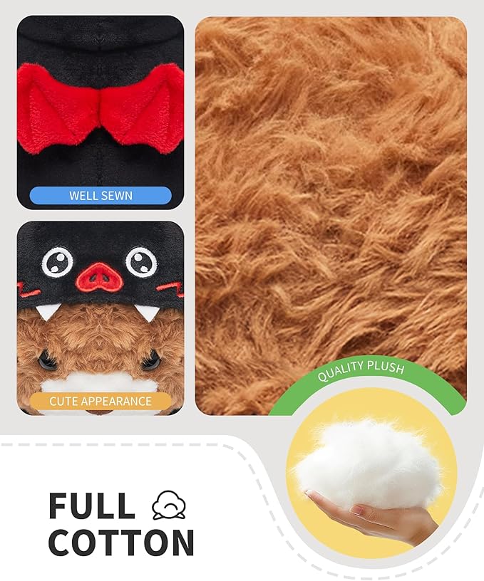 OLAOLA Halloween Bat Bear Plush 14.5 Inch Cute Bear Stuffed Animals Plush Toy Soft Doll Pillow for Kids Adults