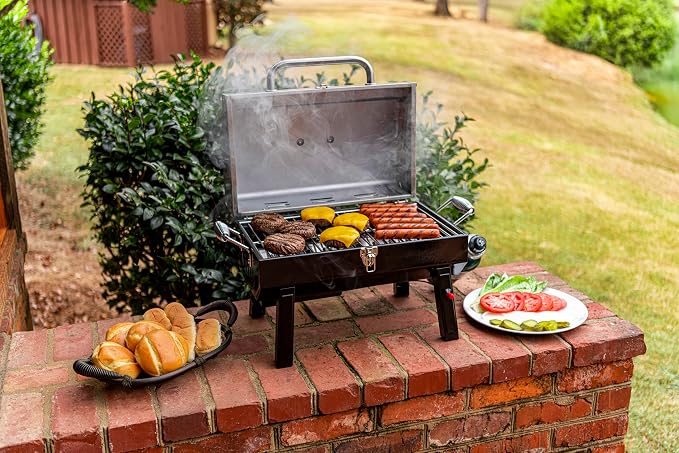 Charbroil 1-Burner Portable Gas Grill, Stainless Steel - 465640214