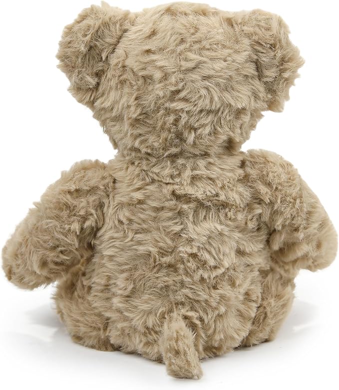 Plushland Classic Teddy Bear Stuffed Animal Plush Toys, Small Brown Plush Bear - Home Party Plushies Decoration, for Kids and Adults - 10 Inches (Curly)