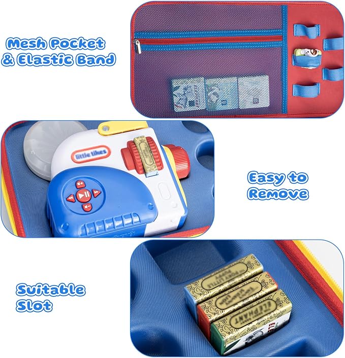 Case for Little Tikes Story Dream Machine Books Starter Set,Hard Carrying Case for Little Tikes for Storytime Audio Play Real for Littles Character Collection Travel Toy Protective Container-CASE ONLY
