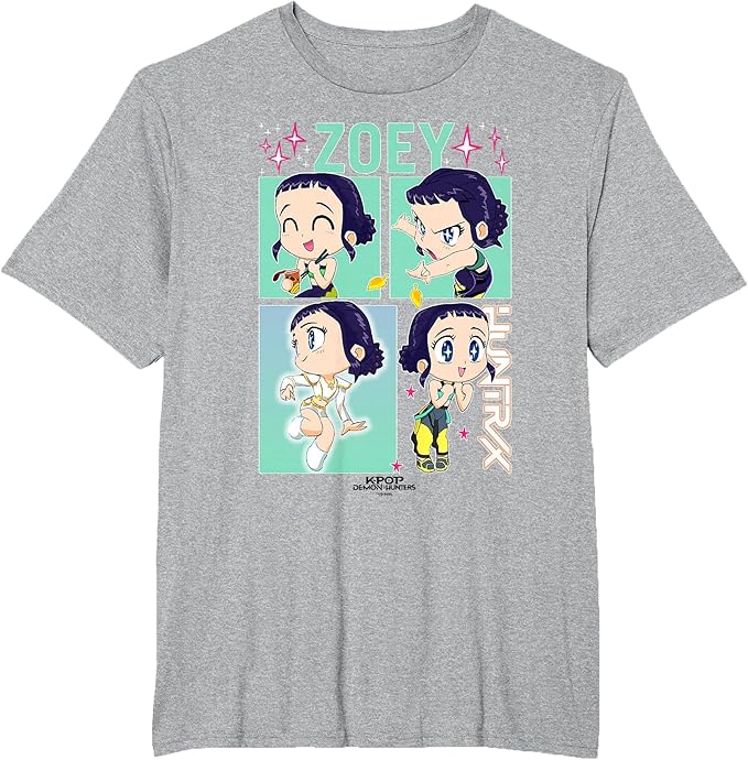 Kpop Demon Hunters Zoey Officially Licensed T-Shirt