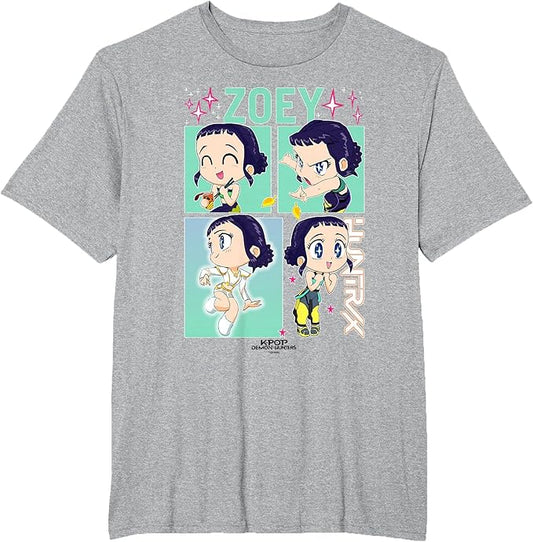 Kpop Demon Hunters Zoey Officially Licensed T-Shirt