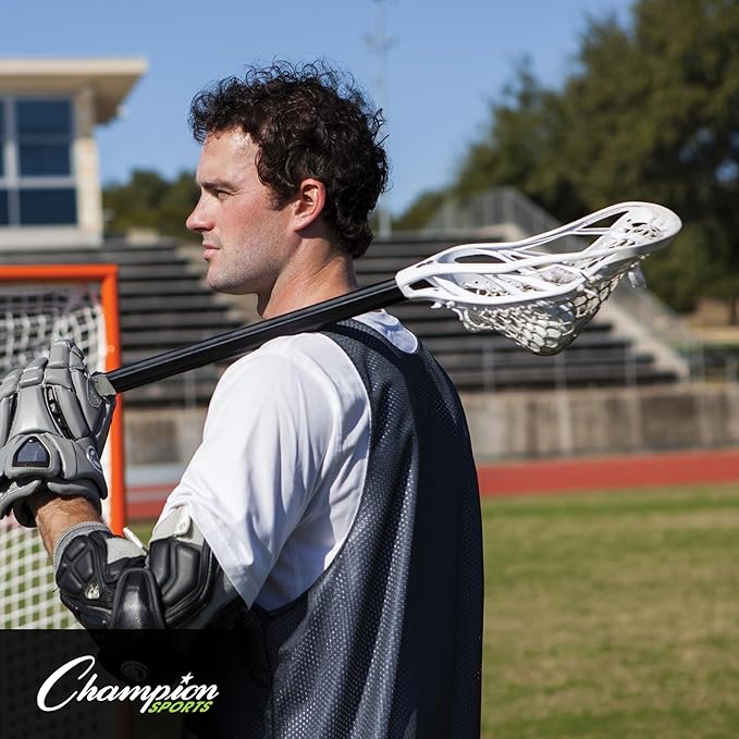 Champion Sports Lacrosse Balls – Official Size SEI Certified, Multi-Color Packs of 3, 6, or 12 for Practice & Games