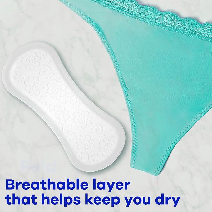 Always Panty Liners for Women Premium Cotton Liners 200 Count