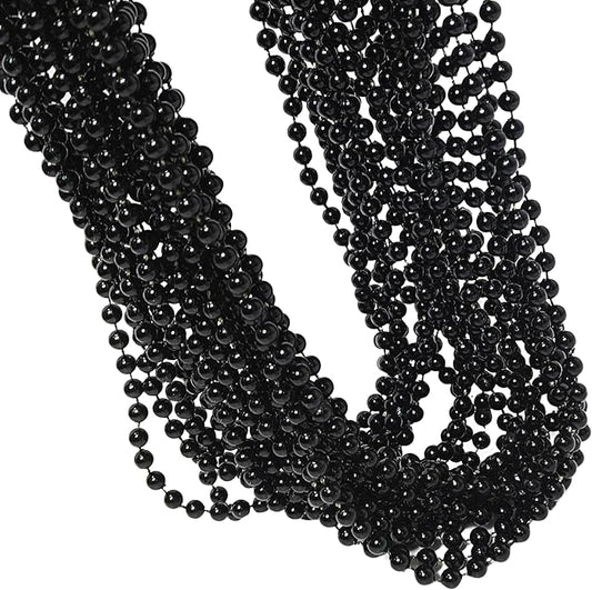 LUV HER Beaded Necklaces 24-Pack – Party Accessories for Girls & Women – Festive Dress-Up & Pretend Play