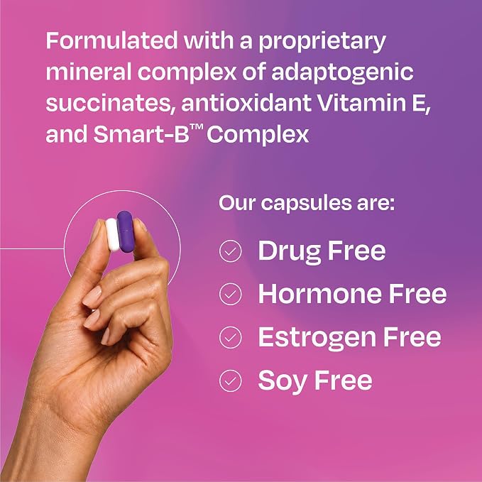 Amberen Perimenopause Supplement for Women, Clinically Proven – Helps Relieve Hot Flashes, Night Sweats, Irritability & Difficulty Sleeping, Helps Support Hormone Balance Hormone-Free, 30-Day Supply