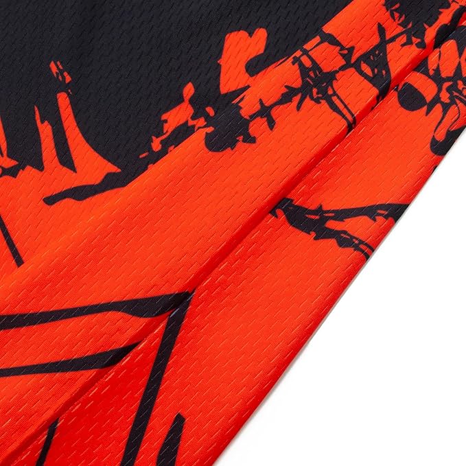 Kids Cyling Jersey,Youth Dirt Bike Jersey Boys Bicycle Shirt Girls Motorcycle Motocross Long Sleeve Off-Road Downhill Tops