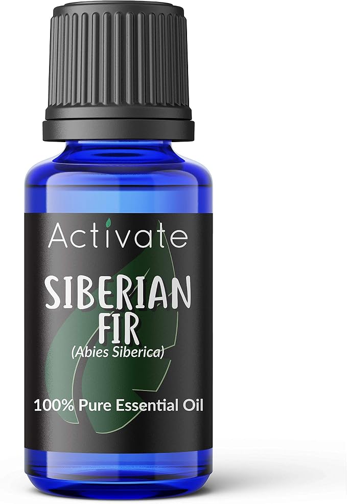 Activate Siberian Fir Essential Oil 100% Pure, Premium Grade, Undiluted, Natural, Aromatherapy & Diffuser Use 10ml