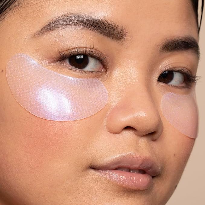 Oh K! Eye Mask - Ginseng and Eucalyptus - Hydrating Under Eye Patches - Undereye Patches with Peppermint - Hydrogel Mask for Dark Circles - 1 Pair