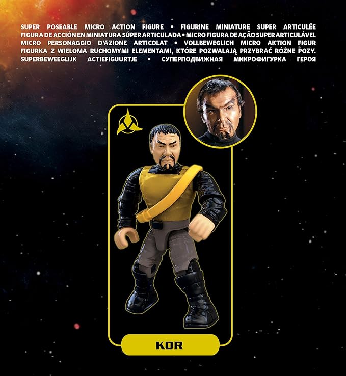 Mega Bloks Star Trek Klingon D7 Battle Cruiser Collector Construction Set