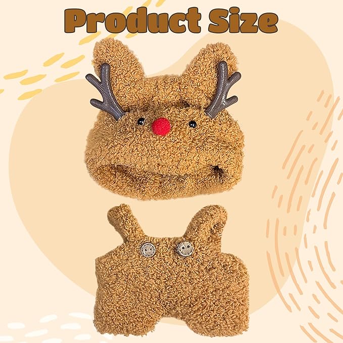Clothes Fit for 17CM Doll, Fashion Doll Clothes Outfit Set Cute Theme Designer Toys Dress Accessories for Collector Fans Display (Milu)