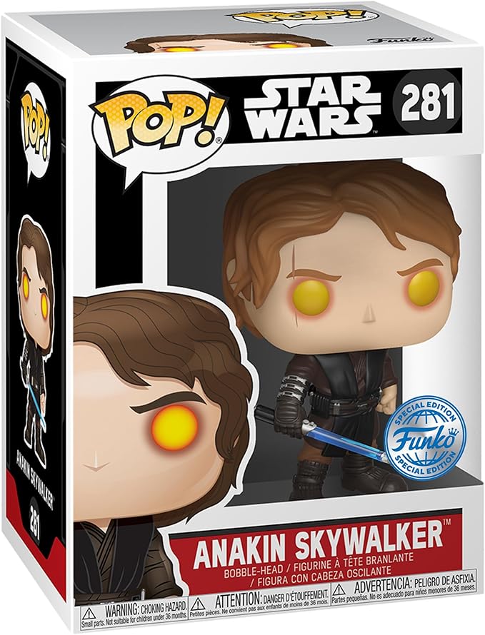 Funko Pop! Star Wars - Anakin Skywalker Dark Side Special Edition Multicolo Exclusive #281