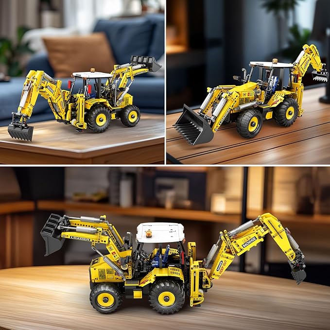 Loader Building Set Toy Excavator 22018 Excavator Toy 2231 Construction Toys, Building Toys for Kids Adults