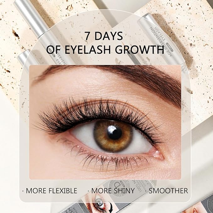 Lash Serum for Eyelash Growth, 4ML Advanced Nourishing Formula for Longer, Fuller & Thicker Looking Lashes | Gentle Eye Treatment for Healthy Lash Appearance