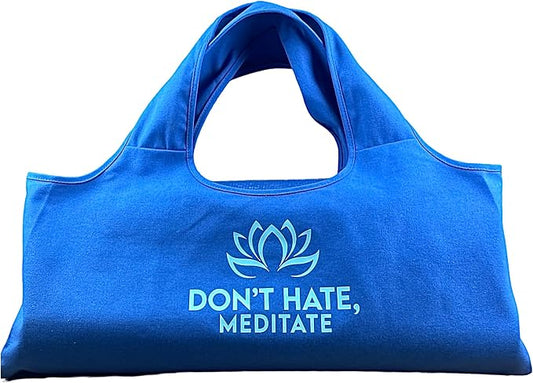 Wild Essentials Yoga Bag, Exercise, Tote, Large Carrier, Shoulder Strap, Inner Pocket, Fits Most Mats, Recycled Cotton Canvas