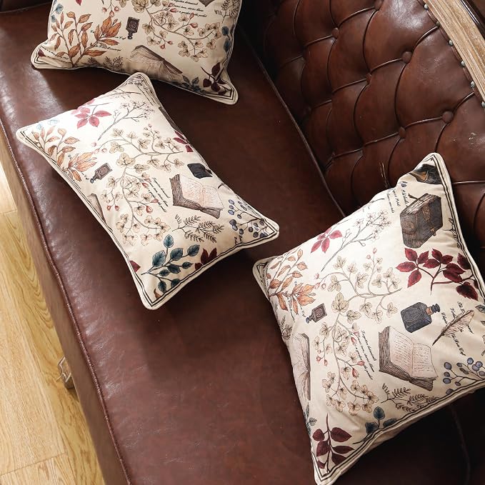 Designer French Velvet Throw Pillow Cover,Set of 2,22"x22"-Xipeia | Pillow Cover,Concealed Zipper Design,Dragonfly Pattern,Sofas,Bedroom,Living Room,Lounge Chairs,All Season Home Decor