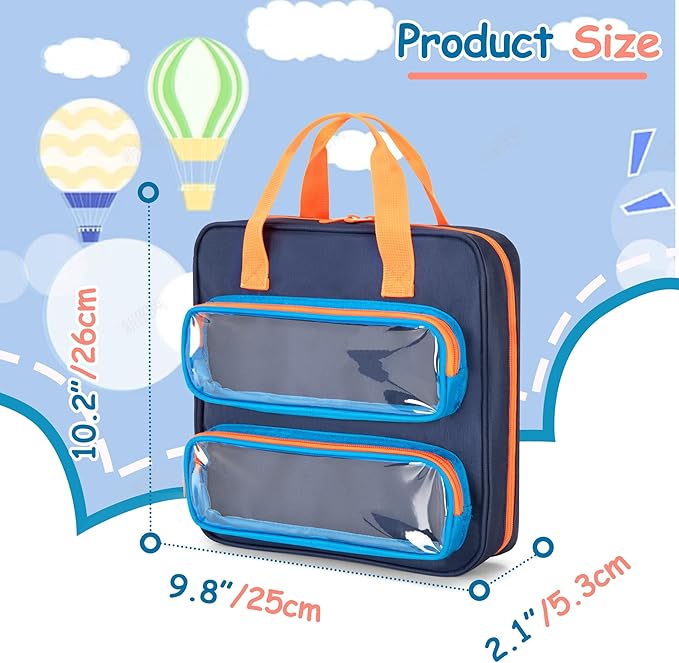 GRAOSO Carrying Case Compatible with Little Tikes Story Dream Machine Books, Hold Up to 8 Characters and 24 Books, Toy Storage Bag for Storybook, Character Collection