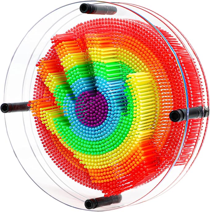 3D Pin Art Sensory Toys for Kids 5-7, Pin Art Board Impression Sensory Toys for Kids with Autism, Autism Gifts for Autistic Children Age 3, 4, 5, 6, 7, 8, 9, 10+ Years Old Boys Girls