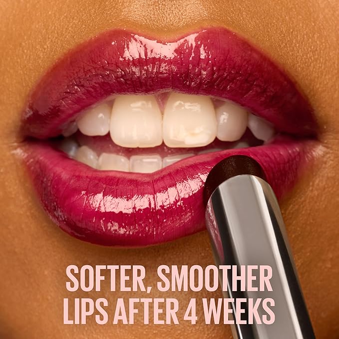 MAYBELLINE Lifter Glaze Oil Balm with Hyaluronic Acid and Hydrating Oil Blend, Lip Balm with 24HRs of Smooth, Moisturizing Shine, Caramel Glow (Sheer Light Brown Nude)