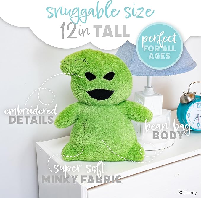 KIDS PREFERRED Disney Baby Cuteeze The Nightmare Before Christmas Oogie Boogie Stuffed Animal Plush Toy Doll for Baby and Toddler Boys and Girls - 12 Inches