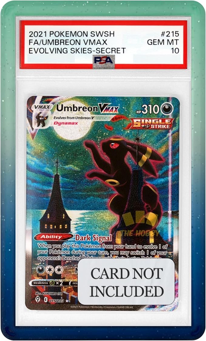 Bumper Guard for PSA Graded Cards ONLY | Limited Edition Gradient Slab Edge Protector | 1 Pack Lagoon