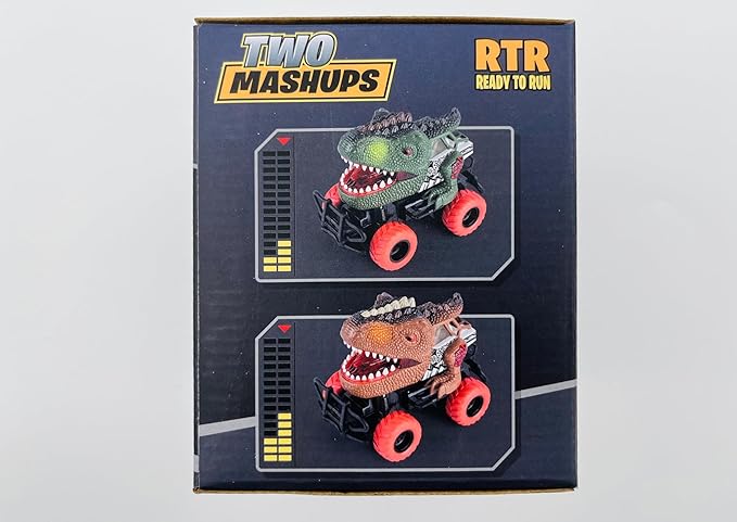 Dinosaur Toys Remote Control Car for Kids 3-7, Dino RC Car for Toddler Kids Toys Age 3 4 5 6 7 Boys and Girls Christmas Birthday Gift