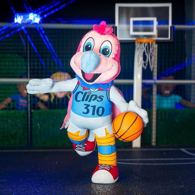Bleacher Creatures NBA Unisex NBA 10-inch Mascot Plush Doll