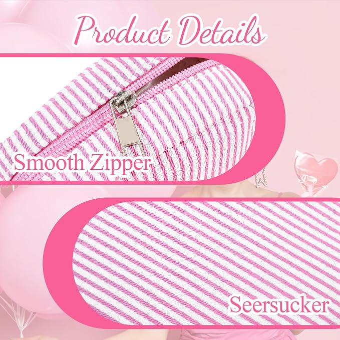 Pad Pouch, Period Bag Pouch, Cute Sanitary Pad Pouches Tampon Holder for Women Girls Pads Tampon Menstrual Cups Panty Liners, Pink