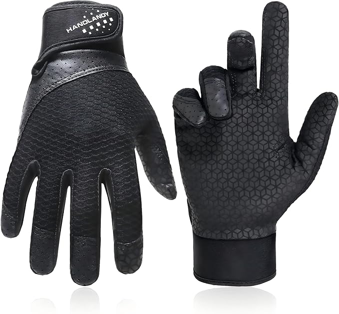 HANDLANDY Ultimate Frisbee Gloves – Flying Disc Gloves for Adults and Youth with Consistent Grip, Lightweight Breathable Fit, Perfect for Throws, Catches, and Disc Sports