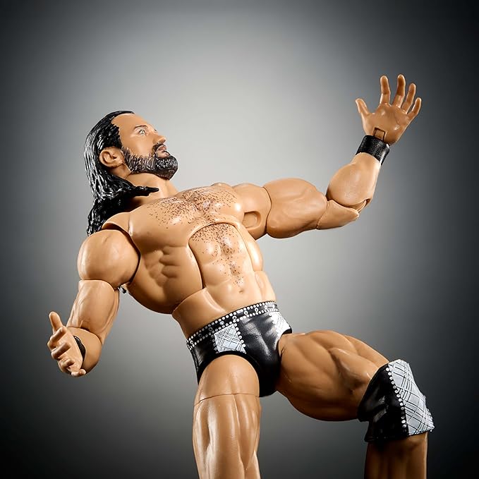 Mattel WWE Elite Action Figure & Accessories, Series #115 6-inch Collectible Drew McIntyre with 25 Articulation Points & Swappable Hands