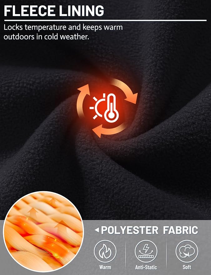 TACVASEN Women Polar Fleece Zip Up Vest with Pockets Lightweight Outerwear | Warm Thermal Sleeveless Jacket Suitable for Hiking Camping Travelling in Cool Autumn and Winter Weather