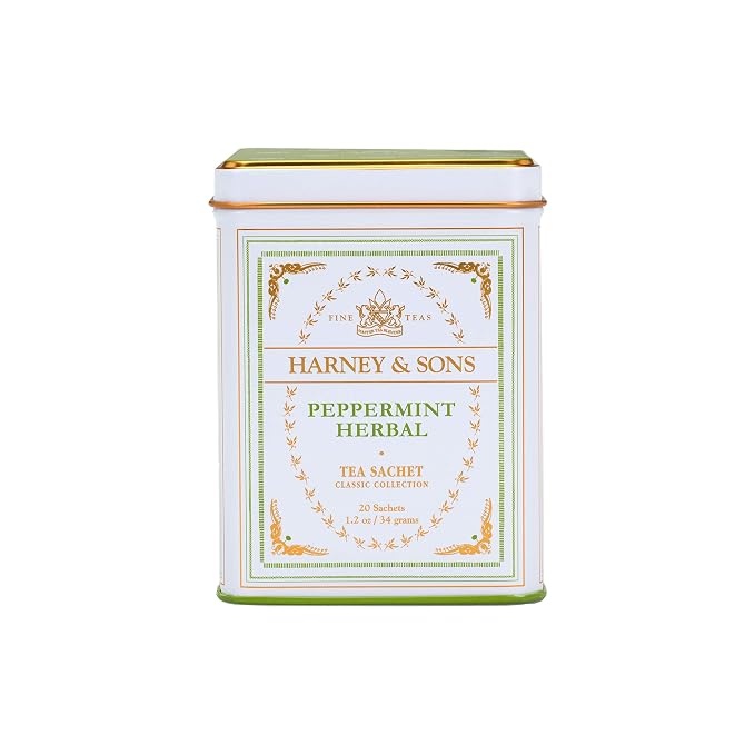 Harney and Sons Peppermint Tea, 20 Sachets 1.2 oz